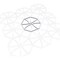Ekena Millwork Extra Small Haswell Decorative Fretwork Wall Panels in Architectural PVC, 7 3/8"W x 7 3/8"H x 3/8"T WALP08X08HWL - alternate 6